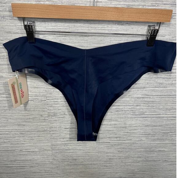 NWTS OneWith High Waisted Thong Bottom Swimsuit / Size-XL - Picture 6 of 12